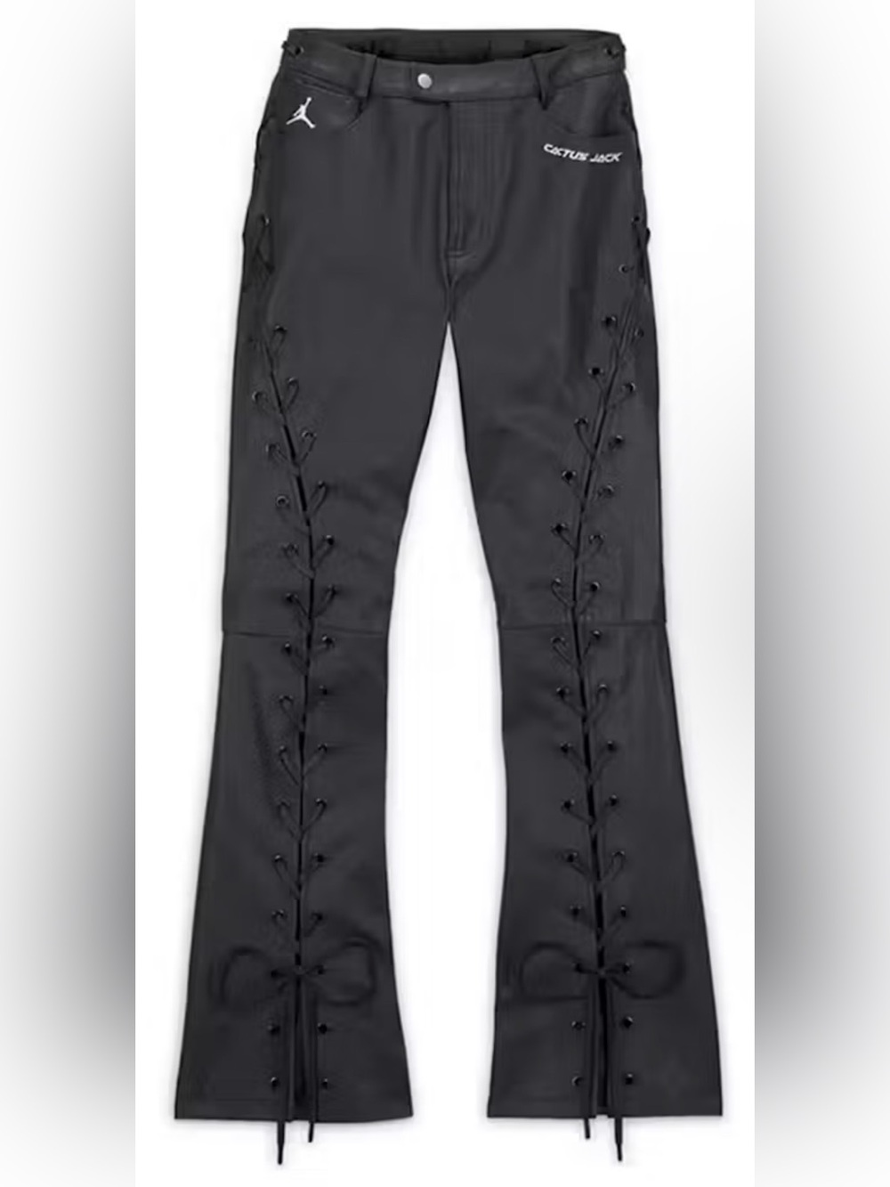 Air Jordan x Cactus Jack by Travis Scott Women's Leather Pants 'Black'